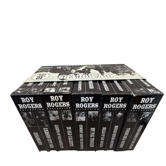 Roy Rogers Collection VHS – Classic Western Cowboy Films – Vintage - Picture 6 of 7